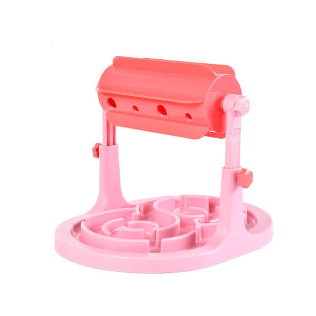 Drop Food Treat Dog Toy Slow Feeder Bowl for Dogs