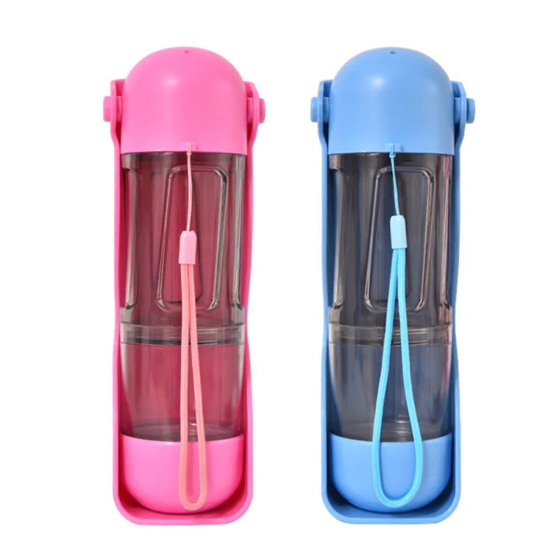 4 in 1 Portable Water Bottle for Pet Travel
