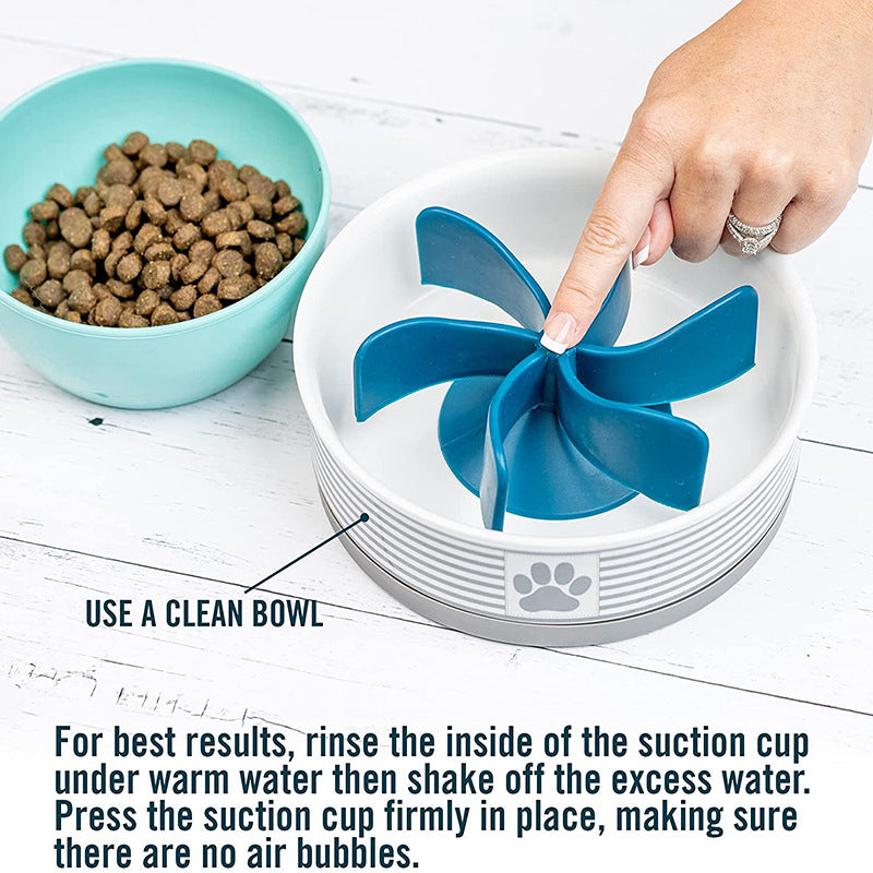 Pet Slow Feeder Propeller for Dogs and Cats
