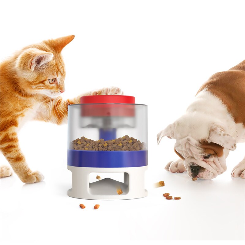 Pet Slow Food Feeder Catapult Pet Enrichment Toy