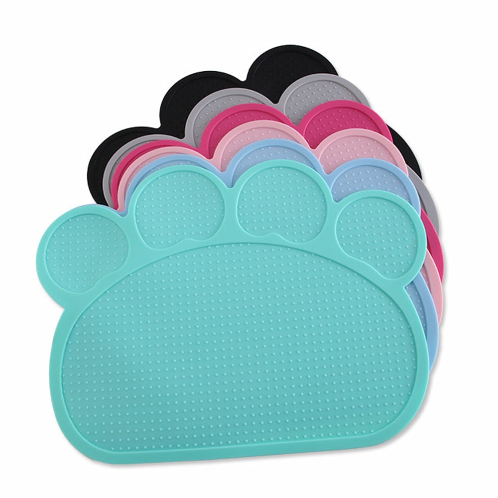 Waterproof Pet Bowl Drinking Mat for Dogs and Cats