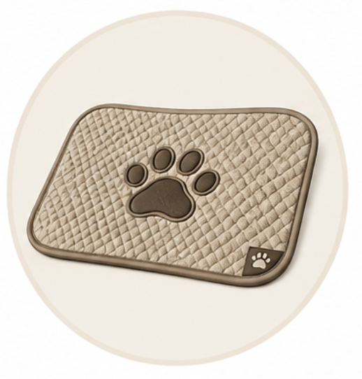 Pet Bowl Mats for Food and Water Bowls