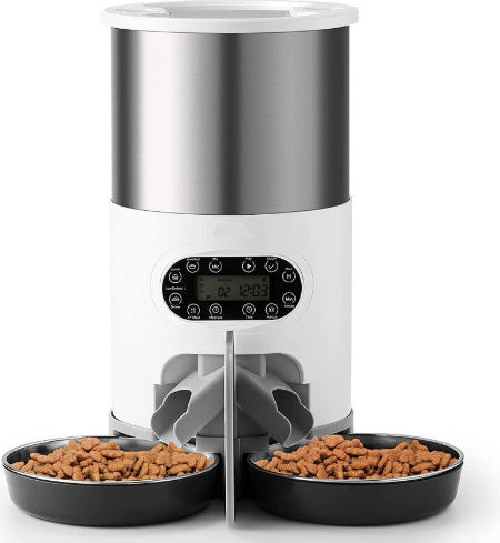 Smart Stainless Steel Double Feeder