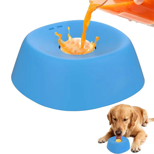 Anti-Choke Slow Feeder Dog Bowl & Lick Mat