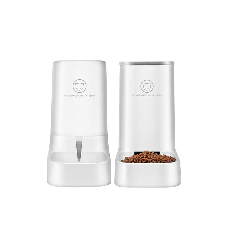 Automatic Pet Water + Food Feeder