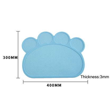 Waterproof Pet Bowl Drinking Mat Pet Feeding Area