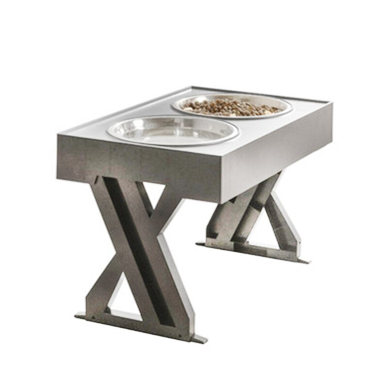 Elevated Double Dog Bowls