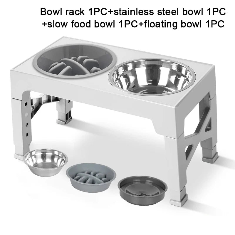Elevated Slow Dog Feeder for Dogs