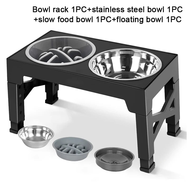 Elevated Slow Dog Feeder for Dogs