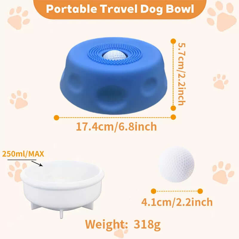 Silicone Dog Lick Bowl for Dog Enrichment