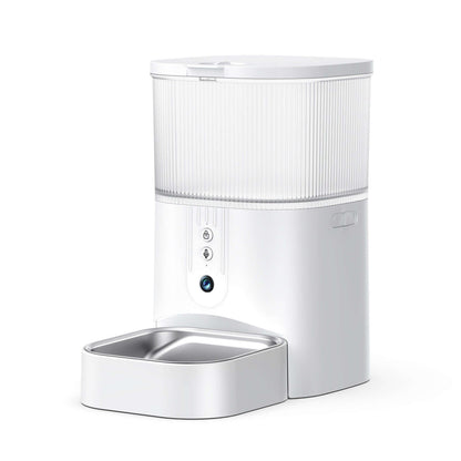 3L Smart Pet Feeder With Camera for Remote Pet Care