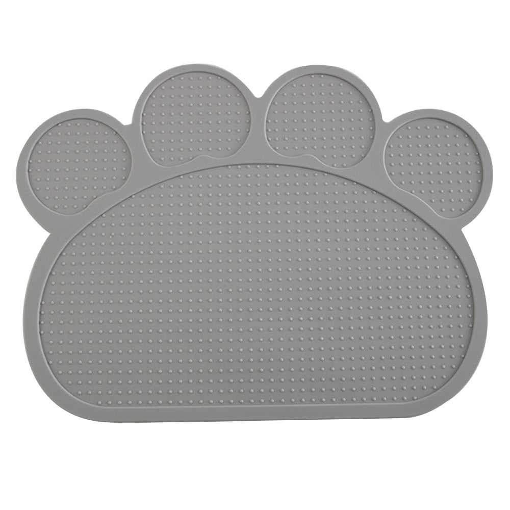 Waterproof Pet Bowl Drinking Mat Spill Protection