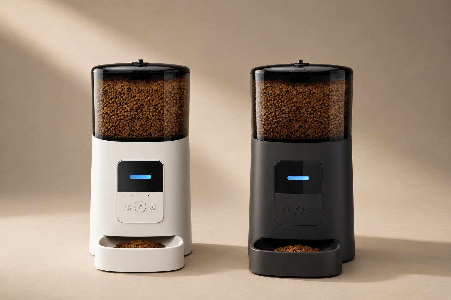 Smart WiFi Automatic Pet Feeder | Voice Recorder and Programmable feed