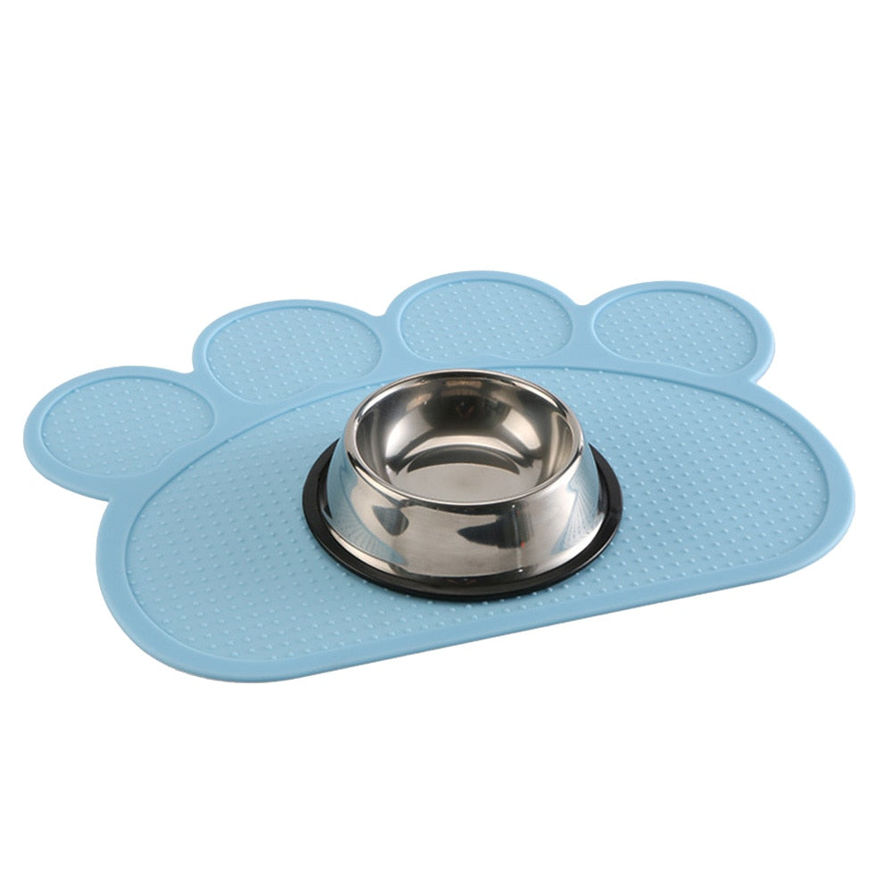Waterproof Pet Bowl Drinking Mat for Dogs and Cats
