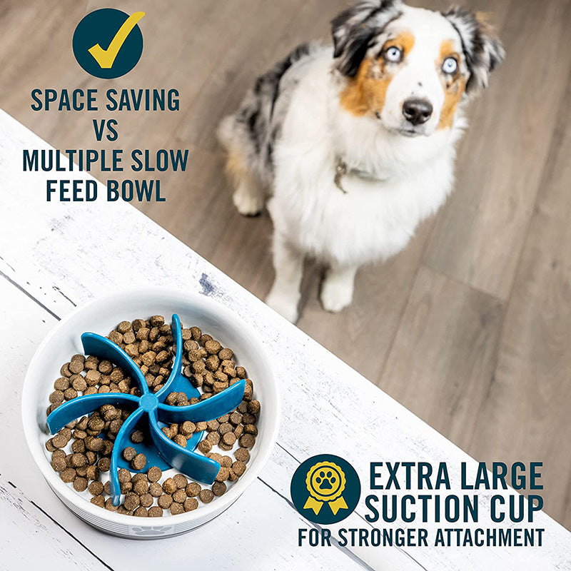 Pet Slow Feeder Propeller for Dogs and Cats