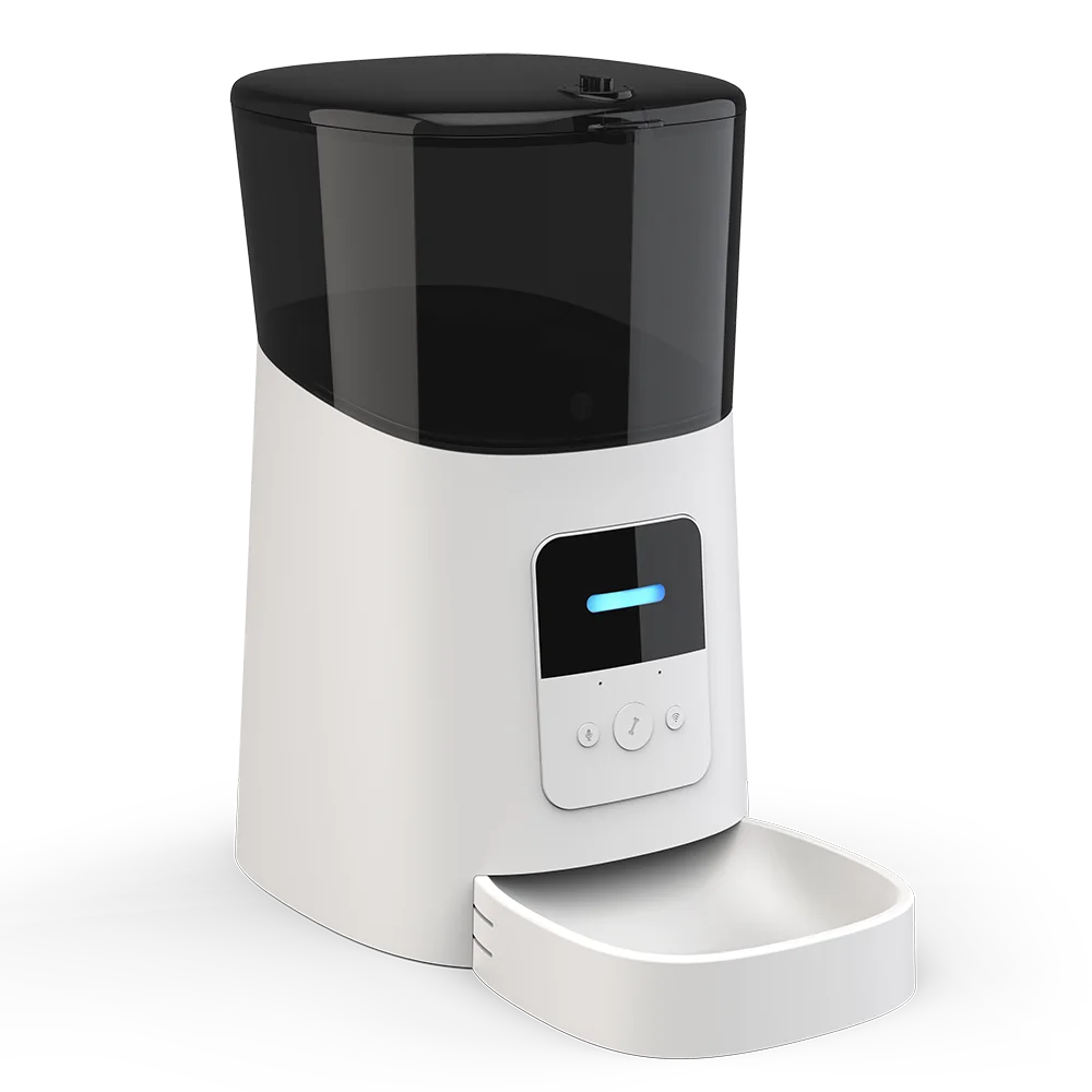 Smart WiFi Automatic Pet Feeder | Voice Recorder and Programmable feed