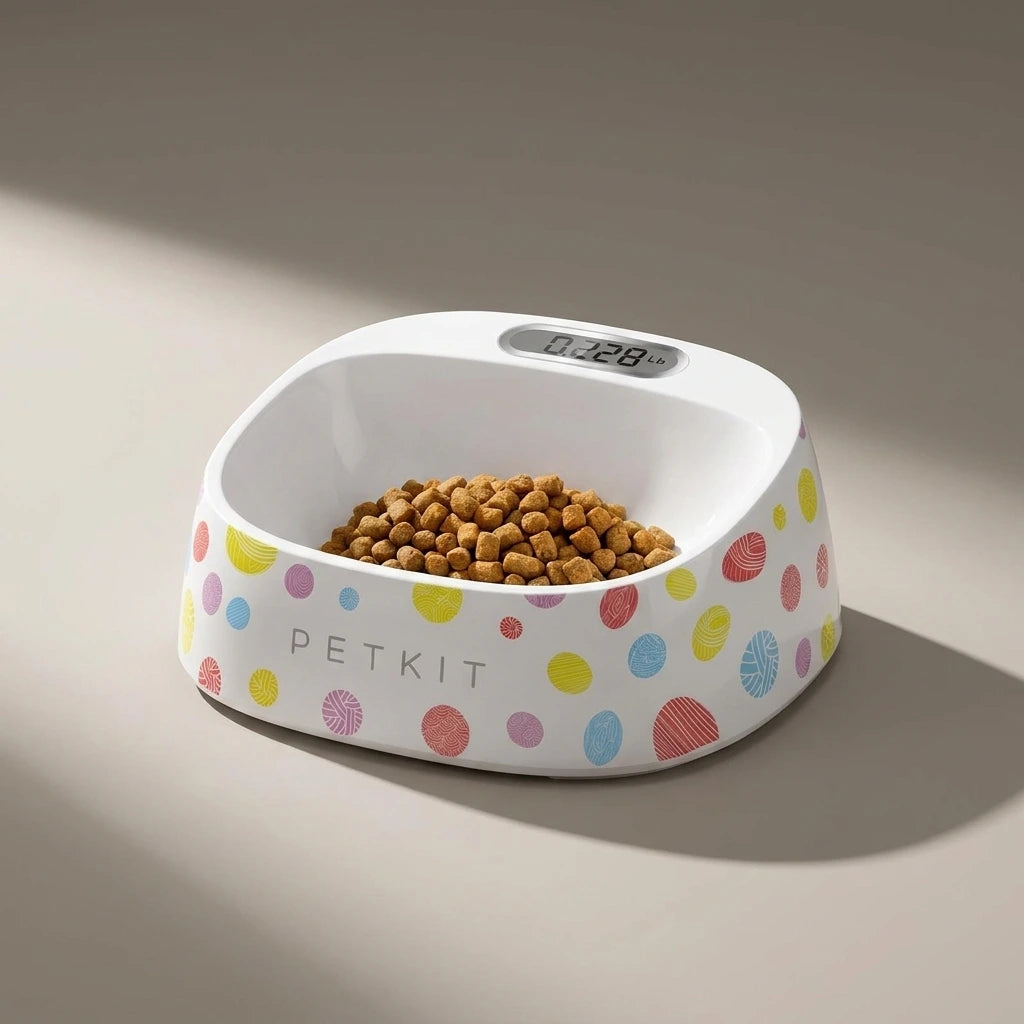 PETKIT Pet smartbowl Dog food bowl digital feeding bowl stand Smart Weighing Large dog slow feeder drinking bowls comedero | Use the selected product image as the exact product identity and material reference, not as a composition to copy.